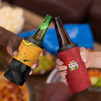 Custom British Lions-AUNZ 4 in 1 Can Cooler Tumbler Australia-New Zealand Indigenous Motif LT9 - Polynesian Pride