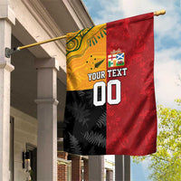 Custom British Lions-AUNZ Garden Flag Australia-New Zealand Indigenous Motif