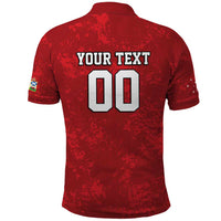 Custom British Lions-AUNZ Polo Shirt Australia-New Zealand Indigenous Motif LT9 - Polynesian Pride