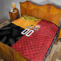 Custom British Lions-AUNZ Quilt Australia-New Zealand Indigenous Motif