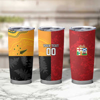 Custom British Lions-AUNZ Tumbler Cup Australia-New Zealand Indigenous Motif LT9 - Polynesian Pride
