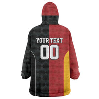Custom British Lions New Zealand Wearable Blanket Hoodie Sporty Style LT9 - Polynesian Pride