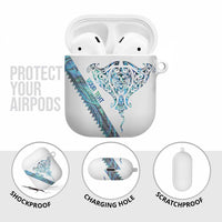 Kahui Whetu Paua shell Kowhaiwhai Taniko Personalised AirPods Case Manta Ray Shark-Turtle Maori Tribal Style LT9 - Polynesian Pride