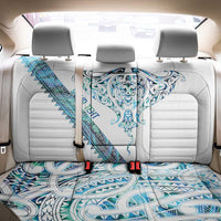 Kahui Whetu Paua shell Kowhaiwhai Taniko Personalised Back Car Seat Cover Manta Ray Shark-Turtle Maori Tribal Style LT9 - Polynesian Pride