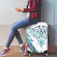 Kahui Whetu Paua shell Kowhaiwhai Taniko Personalised Luggage Cover Manta Ray Shark-Turtle Maori Tribal Style LT9 - Polynesian Pride