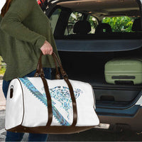 Kahui Whetu Paua shell Kowhaiwhai Taniko Personalised Travel Bag Manta Ray Shark-Turtle Maori Tribal Style LT9 - Polynesian Pride