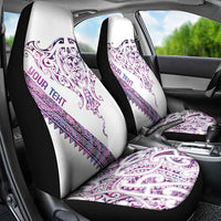 Mawhero Paua shell Kowhaiwhai Taniko Personalised Car Seat Cover Manta Ray Shark-Turtle Maori Tribal Style LT9 - Polynesian Pride