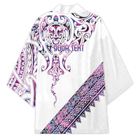 Mawhero Paua shell Kowhaiwhai Taniko Personalised Kimono Manta Ray Shark-Turtle Maori Tribal Style LT9 - Polynesian Pride