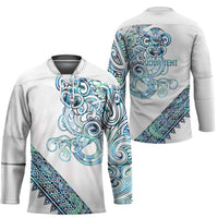 Kahui Whetu Paua shell Kowhaiwhai Taniko Personalised Hockey Jersey Taniwha Maori Tribal Style LT9 - Polynesian Pride