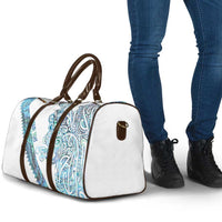 Kahui Whetu Paua shell Kowhaiwhai Taniko Personalised Travel Bag Taniwha Maori Tribal Style LT9 - Polynesian Pride
