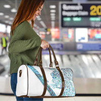 Kahui Whetu Paua shell Kowhaiwhai Taniko Personalised Travel Bag Taniwha Maori Tribal Style LT9 - Polynesian Pride