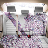 Mawhero Paua shell Kowhaiwhai Taniko Personalised Back Car Seat Cover Taniwha Maori Tribal Style LT9 - Polynesian Pride
