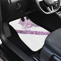 Mawhero Paua shell Kowhaiwhai Taniko Personalised Car Mats Taniwha Maori Tribal Style LT9 - Polynesian Pride