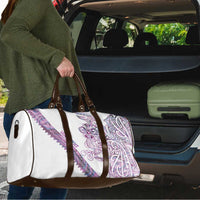 Mawhero Paua shell Kowhaiwhai Taniko Personalised Travel Bag Taniwha Maori Tribal Style LT9 - Polynesian Pride
