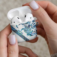 Kahui Whetu Paua shell Kowhaiwhai Taniko Personalised AirPods Case Turtle Tattoo Maori Tribal Style LT9 - Polynesian Pride