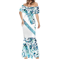 Kahui Whetu Paua shell Kowhaiwhai Taniko Personalised Mermaid Dress Turtle Tattoo Maori Tribal Style LT9 - Polynesian Pride
