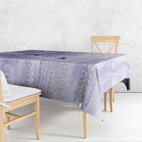 Epilepsy Awareness Tablecloth Maile Pikake Lokelani Crown Flower Lei Inspired