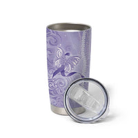 Epilepsy Awareness Tumbler Cup Maile Pikake Lokelani Crown Flower Lei Inspired