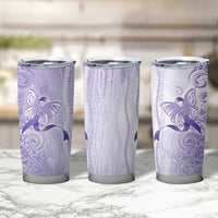 Epilepsy Awareness Tumbler Cup Maile Pikake Lokelani Crown Flower Lei Inspired