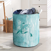 PTSD Awareness Laundry Basket Maile Pikake Lokelani Crown Flower Lei Inspired