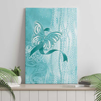 PTSD Awareness Canvas Wall Art Maile Pikake Lokelani Crown Flower Lei Inspired