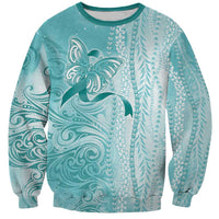 PTSD Awareness Sweatshirt Maile Pikake Lokelani Crown Flower Lei Inspired