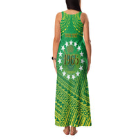 Cook Islands Constitution Day Family Matching Tank Maxi Dress and Hawaiian Shirt Kuki Airani Since 1965 LT9 - Polynesian Pride