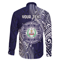 Personalised Tonga Sia'atoutai Theological College Family Matching Off The Shoulder Long Sleeve Dress and Hawaiian Shirt Since 1948 Special Kupesi Pattern LT9 - Polynesian Pride