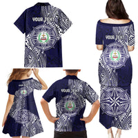 Personalised Tonga Sia'atoutai Theological College Family Matching Puletasi and Hawaiian Shirt Since 1948 Special Kupesi Pattern LT9 - Polynesian Pride