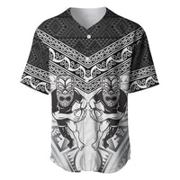 Custom Rugby New Zealand Black Fern Baseball Jersey Niho Taniwha Inspired