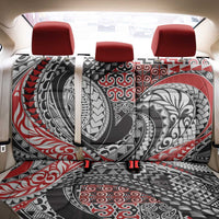 Aotearoa Maori Rugby Tribal Tattoo Back Car Seat Cover Kowhaiwhai Taniko Patchwork Motifs LT9 - Polynesian Pride