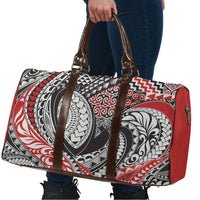Aotearoa Maori Rugby Tribal Tattoo Travel Bag Kowhaiwhai Taniko Patchwork Motifs LT9 - Polynesian Pride