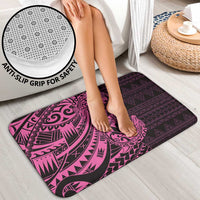 Pink Couple Dolphins Maori Polynesian Style Bathroom Set - Polynesian Pride