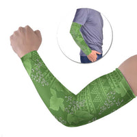 Hawaii Molokai Island Kukui Nut Flowers Arm Sleeves Tribal Kakau Pattern - Polynesian Pride