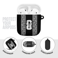 New Zealand Football White Fern Supporter AirPods Case LT9 - Polynesian Pride
