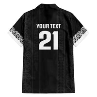 Custom New Zealand Football White Fern Supporter Hawaiian Shirt LT9 - Polynesian Pride