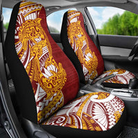 Couple Dolphins Maori Motif Car Seat Cover - Polynesian Pride