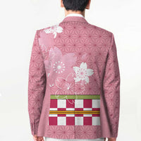 Japanese Asanoha Pattern Blazer Charm Against Evil Spirits - Polynesian Pride