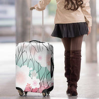 Japanese Kocho Pattern Luggage Cover Insect Pillar Butterfly Flower Fairy - Polynesian Pride
