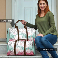 Japanese Kocho Pattern Travel Bag Insect Pillar Butterfly Flower Fairy - Polynesian Pride