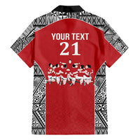 Custom Tonga Rugby Mate Ma'a Family Matching Summer Maxi Dress and Hawaiian Shirt Tonga XIII Make History Pacific Champions LT9 - Polynesian Pride
