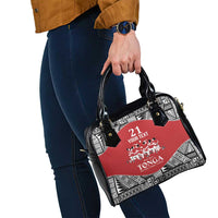 Custom Tonga Rugby Mate Ma'a Shoulder Handbag Tonga XIII Make History Pacific Champions