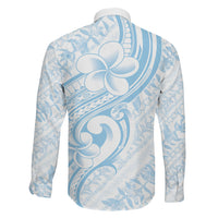 Hawaii Plumeria Lokelani Pikake Lei Family Matching Off Shoulder Short Dress and Hawaiian Shirt Uliuli Polynesian Tattoo LT9 - Polynesian Pride