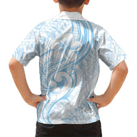 Hawaii Plumeria Lokelani Pikake Lei Family Matching Summer Maxi Dress and Hawaiian Shirt Uliuli Polynesian Tattoo LT9 - Polynesian Pride