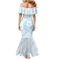 Hawaii Plumeria Lokelani Pikake Lei Mermaid Dress Uliuli Polynesian Tattoo