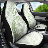 Hawaii Plumeria Lokelani Pikake Lei Car Seat Cover Oma'oma'o Polynesian Tattoo LT9 - Polynesian Pride
