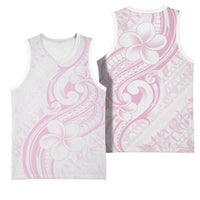 Hawaii Plumeria Lokelani Pikake Lei Basketball Jersey Poni Mama Polynesian Tattoo LT9 - Polynesian Pride