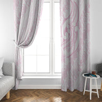 Hawaii Plumeria Lokelani Pikake Lei Window Curtain Poni Mama Polynesian Tattoo