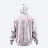 Hawaii Plumeria Lokelani Pikake Lei Zip Hoodie Poni Mama Polynesian Tattoo LT9 - Polynesian Pride