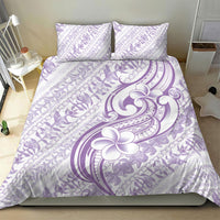 Hawaii Plumeria Lokelani Pikake Lei Bedding Set Poni Polynesian Tattoo